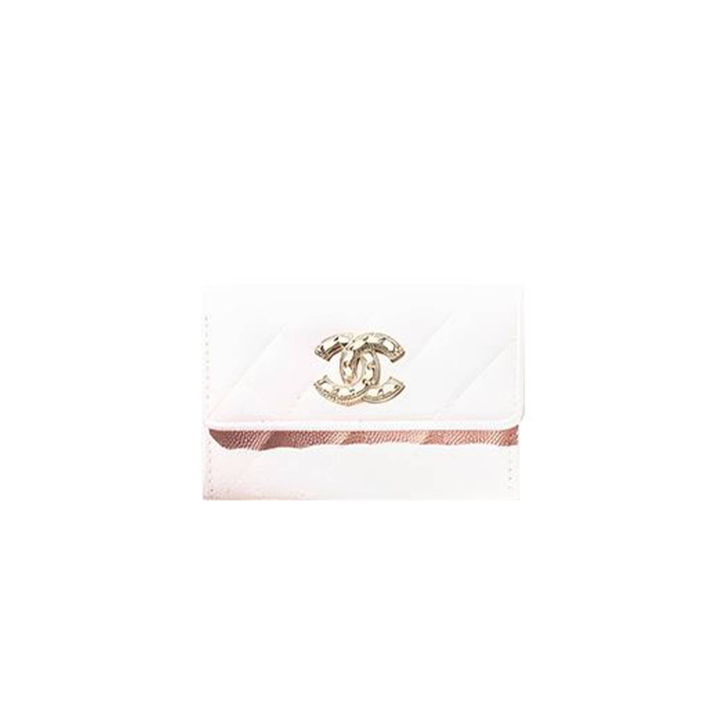 CHANEL FLAP CARD HOLDER GOLD HARDWARE AP2735 B08043 NH620 (11.3*7.5*2.1cm) CHANEL FLAP CARD HOLDER GOLD HARDWARE AP2735 B08043 NH620 (11.3*7.5*2.1cm)
